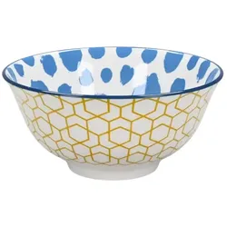 Cilio Bowl aus Porzellan - AMICI Waben