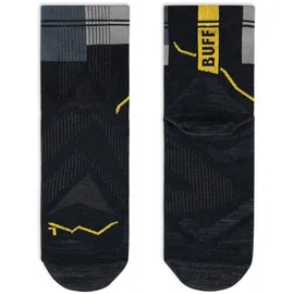 Buff Coolnet Quarter Laufsocken Grau/Silber 42-44