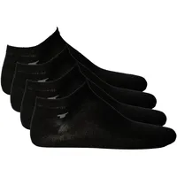 Tom Tailor Sneakersocken 4er Pack Schwarz 43-46