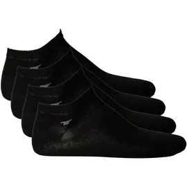Tom Tailor Sneakersocken 4er Pack Schwarz 43-46