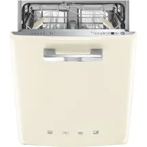 Smeg STFABCR3 Retro-Geschirrspüler (unterbaufähig, 600 mm breit, Creme)