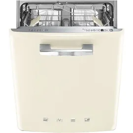 Smeg STFABCR3 Retro-Geschirrspüler (unterbaufähig, 600 mm breit, Creme)
