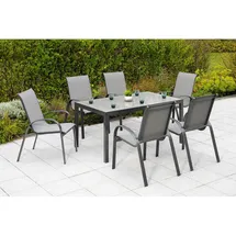 Merxx Amalfi Set 7-tlg. anthrazit