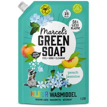 Marcel's Green Soap Farbwaschmittel Nachfüllbeutel Pfirsich & Jasmin 1L 23 WL