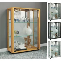 VCM Vitrine Sintalo Spiegel Buche