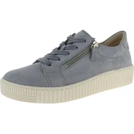 Gabor Damen Low-Top Sneaker Blau 42,5