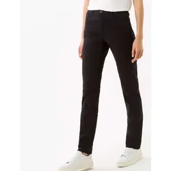 5-Pocket-Hose BRAX "Style CAROLA", Damen, Gr. 34, Normalgrößen, schwarz, 96% Baumwolle, 4% Elasthan, Hosen 5-Pocket-Hose