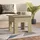 furnicato Couchtisch Braun Eiche 55 x 42 x 55 cm