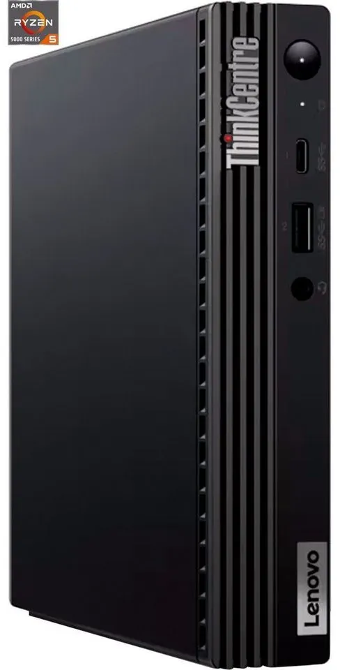 Lenovo Lenovo ThinkCentre M75q Gen 2 (11JN0082GE), PC (AMD Ryzen 5, Radeon Graphics, 16 GB RAM) schwarz