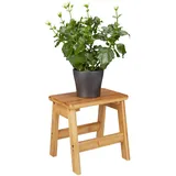 Relaxdays Schemel RUSTICO natur, H: 27,0 cm