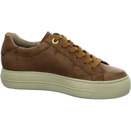Paul Green 5241 Damen Plateau-Sneaker Braun 40