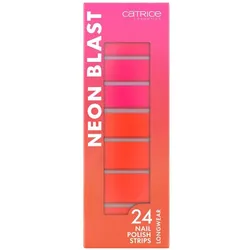 Catrice Neon Blast Nail Polish Strips Nagellack 20 - NEON THUNDER Pink 