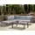 Beliani Lounge Set 6-tlg. Grau/Schwarz