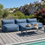 Oviala Mixi Modulare 3-Sitzer Gartenmöbel pazifikblau