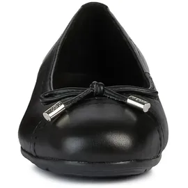 GEOX Annytah D Geschlossene Ballerinas, Schwarz, 41 EU