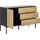 Actona Sideboard 120 x 82 x 40 cm Schwarz