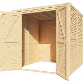 BERTILO Box 3 2,12 x 2,12 m Natur