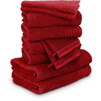 Möve New Classic Handtuchset 10-tlg. ruby