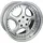 RH ALURAD Turbo P 8,0 x 18 5 x 112 ET82 MB158 Silber