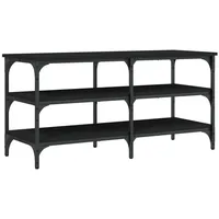 VidaXL Schuhbank Schwarz 100x38,5x49cm Holzwerkstoff