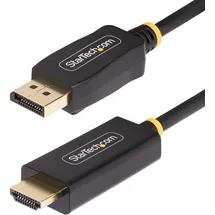 Startech StarTech.com 3 Meter Aktiver DisplayPort HDMI 4K 60Hz mit HDR, DP zu HDMI 2.0b Kabel, DP auf HDMI Adapter Cable, with to Active Video Converter, DisplayPort Desktop to m,