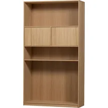 Woood Modulschrank Modulair Eiche, modern mit Push-to-open natur 199x110 cm, FSC-zertifiziert