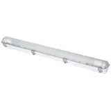 Sygonix LED-Feuchtraum-Wannenleuchte LED-Röhre T8 22W Neutralweiß Grau transluzent