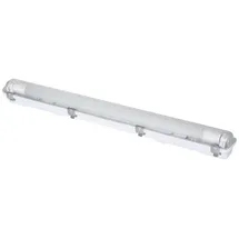 Sygonix LED-Feuchtraum-Wannenleuchte LED-Röhre T8 22W Neutralweiß Grau transluzent