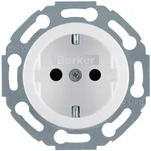Berker Schuko-Steckdose 4755 polarweiß glänzend 1 St.