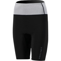 Prolimit Shorts Printed 1,5 mm SUP Neoprenhosen Damen Black/Light Grey/Printed  XL  