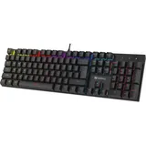 Sandberg Tastatur mit Hintergrundbeleuchtung DE