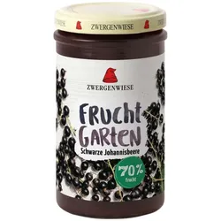 Zwergenwiese Fruchtgarten Schwarze Johannisbeere bio