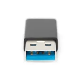 Digitus USB Typ-C Adapter, Typ A to C M/F, 3A, 5GB, 3.0 Version, schwarz