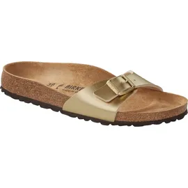 Birkenstock Madrid Birko-Flor schmal gold 39
