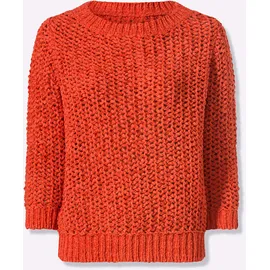 Heine Strickpullover orange 38
