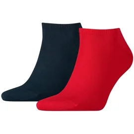 Tommy Hilfiger Füßlinge 2er Pack Blau/Rot 39-42