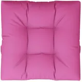 vidaXL Palettenkissen 70 x 70 x 12 cm rosa 1 St.
