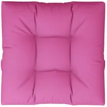vidaXL Palettenkissen 70 x 70 x 12 cm rosa 1 St.