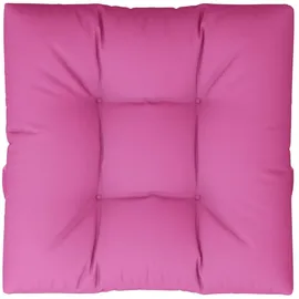 vidaXL Palettenkissen 70 x 70 x 12 cm rosa 1 St.