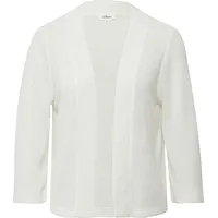 s.Oliver Cardigan aus Bouclégarn mit 3/4-Ärmeln Beige 40