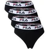Fila String 4er Pack Schwarz XS