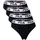 Fila String 4er Pack Schwarz XS