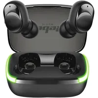 REBEL Schnurlose Kopfhörer TWS-Y60, SCHWARZ