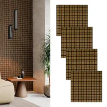 Novel Akustikpaneel Blockbuster Braun 2 St. 61 x 61 cm