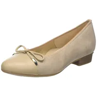 ARA Damen BARI Ballerinas, Sand, 42 EU Schmal