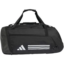 adidas Essentials 3-Streifen Duffelbag Black / White One Size