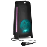 Medion P61552 Party-Soundsystem Karaoke Partybox, Akku, Bluetooth, TWS 2X 220W AUX,