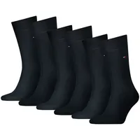 TOMMY HILFIGER Herren Socken, 6er Pack - Classic, Strümpfe, einfarbig Dunkelblau 39-42