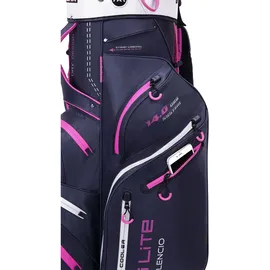 Big MAX Dri LITE Silencio 2 - Wasserabweisende Golftasche dunkelblau rot