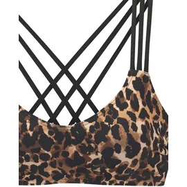 Bruno Banani Bustier-Bikini Damen Mehrfarbig 42 Cup C/D